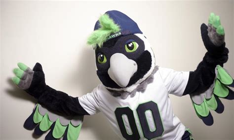 Seattle seahawks mascots rumble